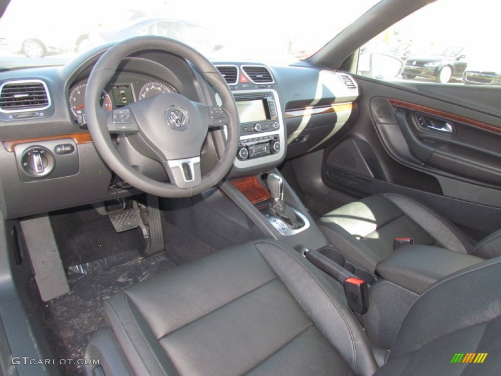 Titan Black Interior 2012 Volkswagen Eos Lux Photo #59902586