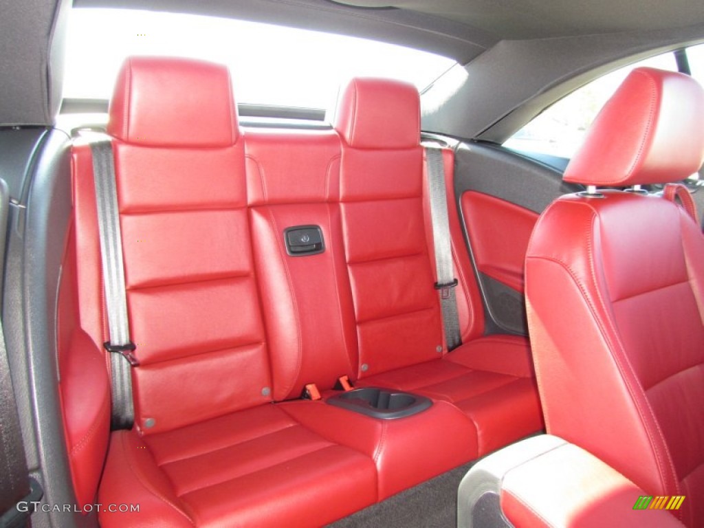Red Interior 2012 Volkswagen Eos Lux Photo #59902628