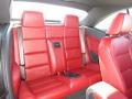 2012 Volkswagen Eos Red Interior Rear Seat Photo