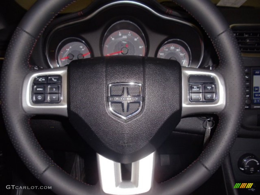 2012 Dodge Avenger R/T Steering Wheel Photos