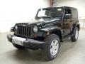 Black Forest Green Pearl 2012 Jeep Wrangler Gallery