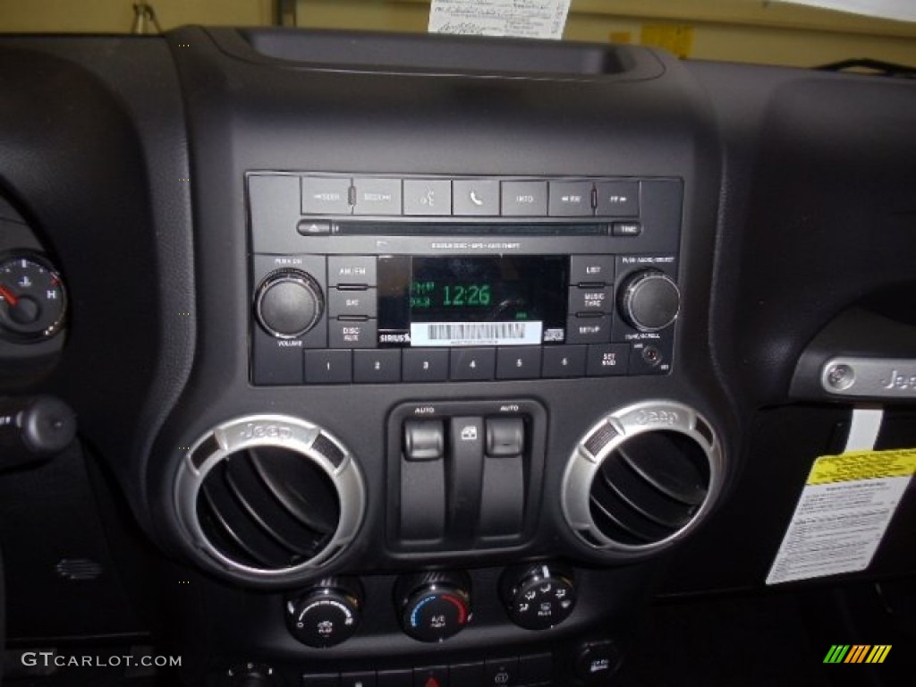 2012 Jeep Wrangler Sahara 4x4 Controls Photo #59903591