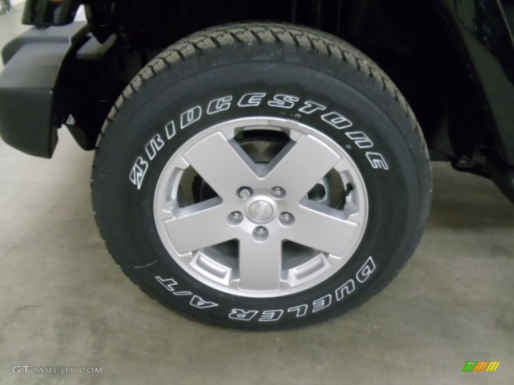 2012 Jeep Wrangler Sahara 4x4 Wheel Photo #59903651