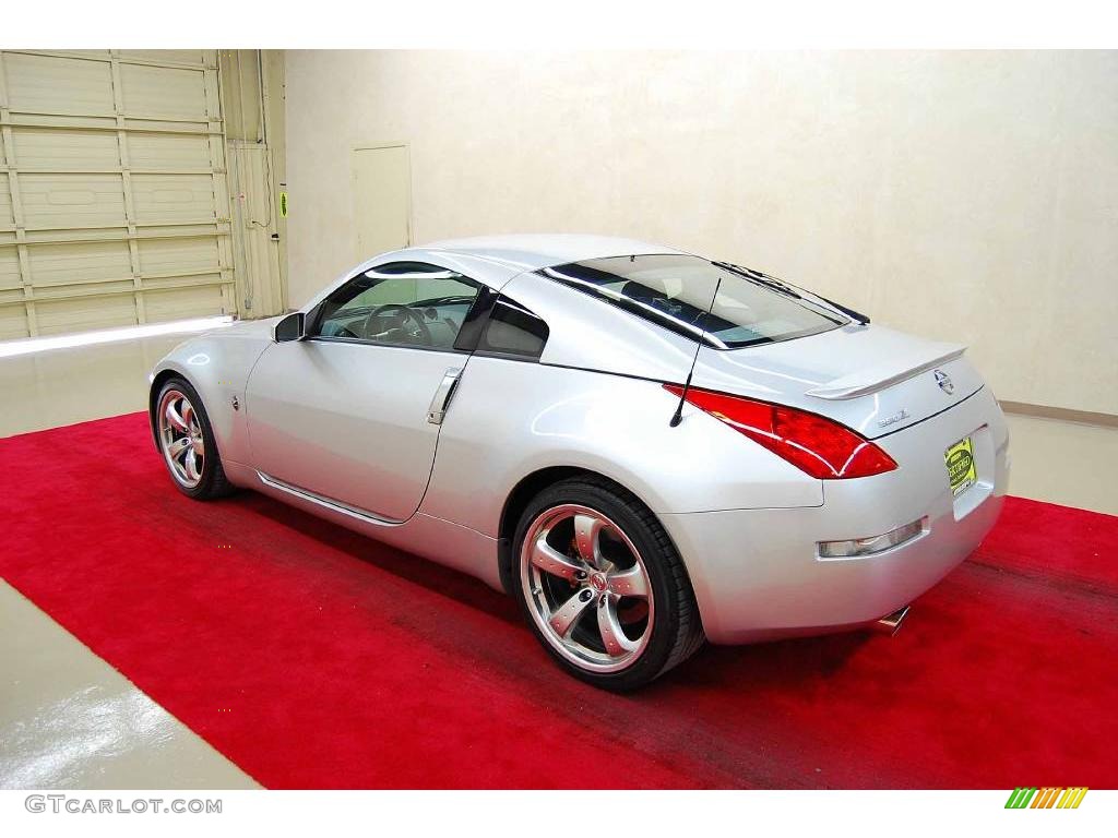 Silver Alloy Metallic 2006 Nissan 350Z Grand Touring Coupe Exterior Photo #5990371