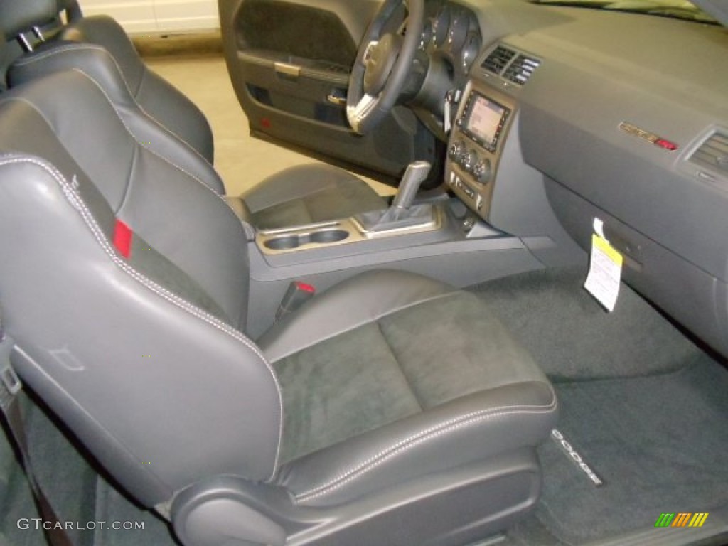 Dark Slate Gray Interior 2012 Dodge Challenger SRT8 392 Photo #59904419