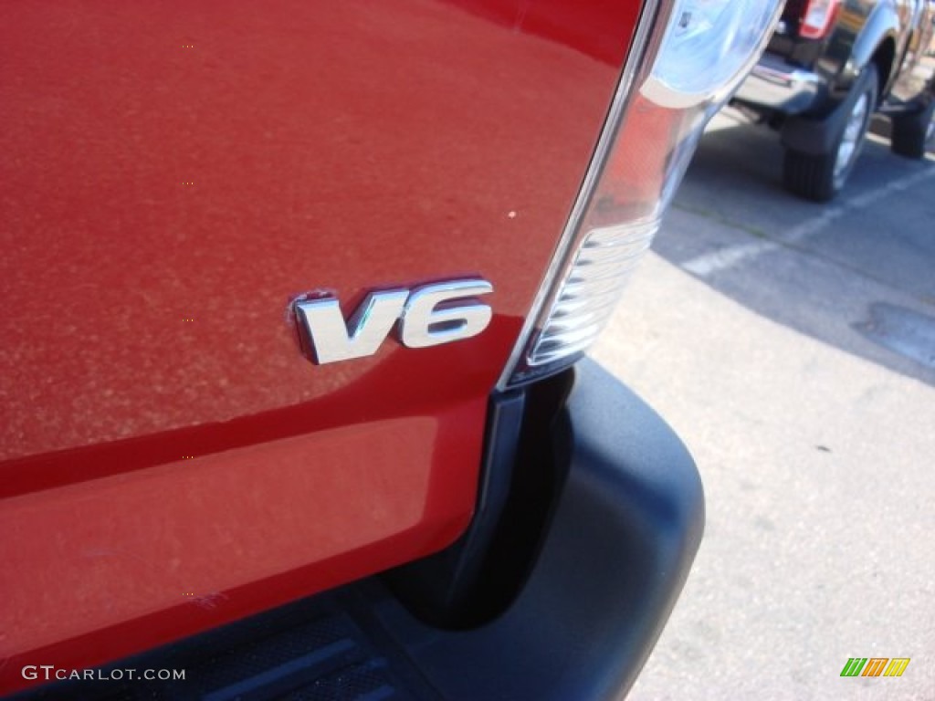2011 Tacoma V6 TRD Double Cab 4x4 - Barcelona Red Metallic / Graphite Gray photo #30