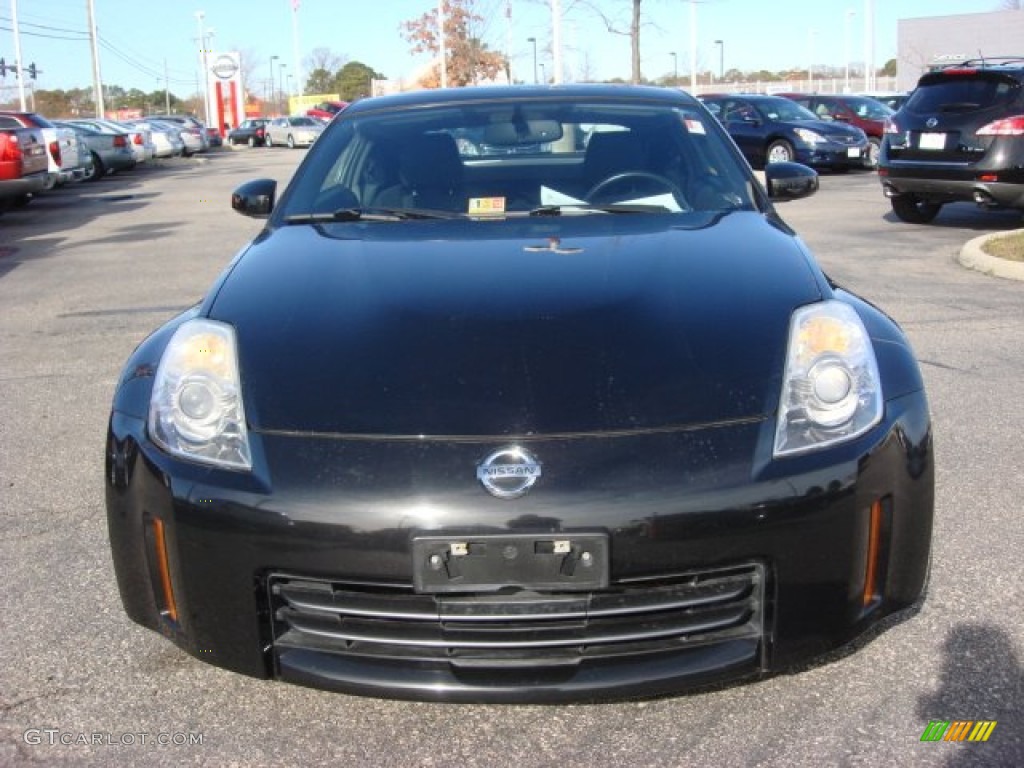 2007 350Z Coupe - Magnetic Black Pearl / Carbon photo #7