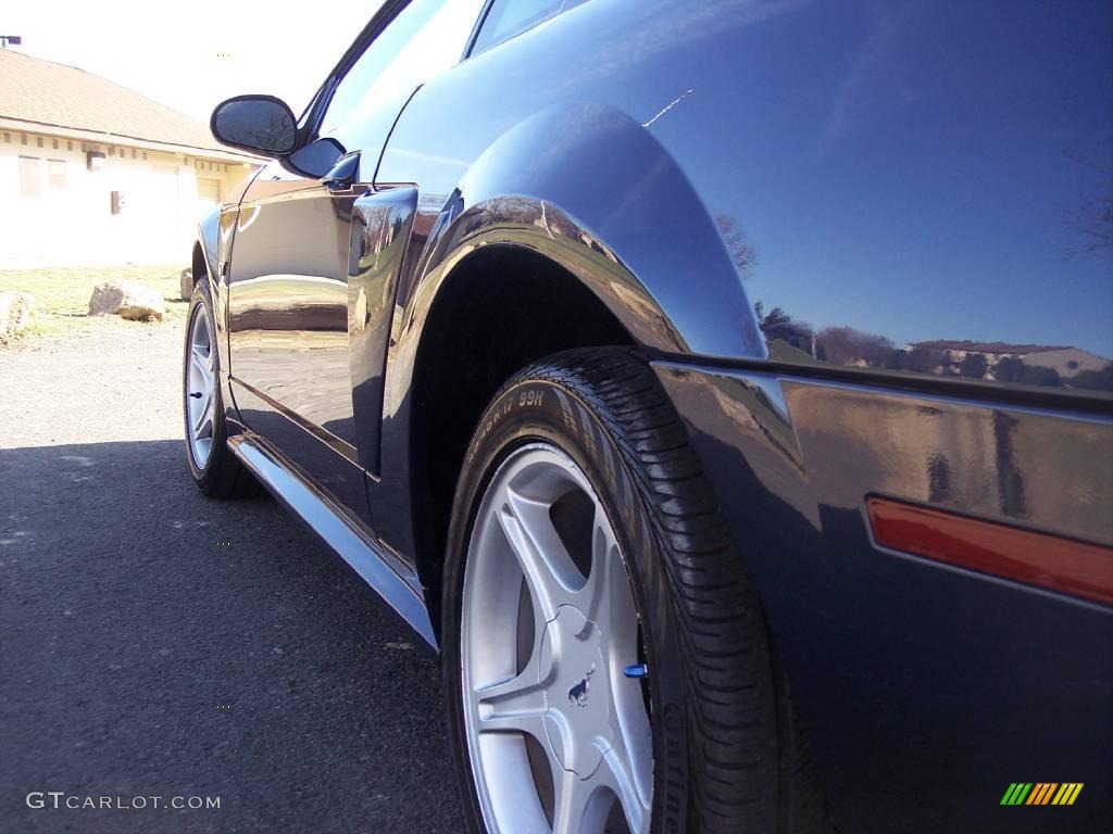 2002 Mustang GT Coupe - True Blue Metallic / Medium Graphite photo #16