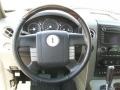 2008 Lincoln Mark LT Black/Dove Grey Piping Interior Steering Wheel Photo
