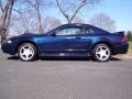 2002 True Blue Metallic Ford Mustang GT Coupe  photo #23