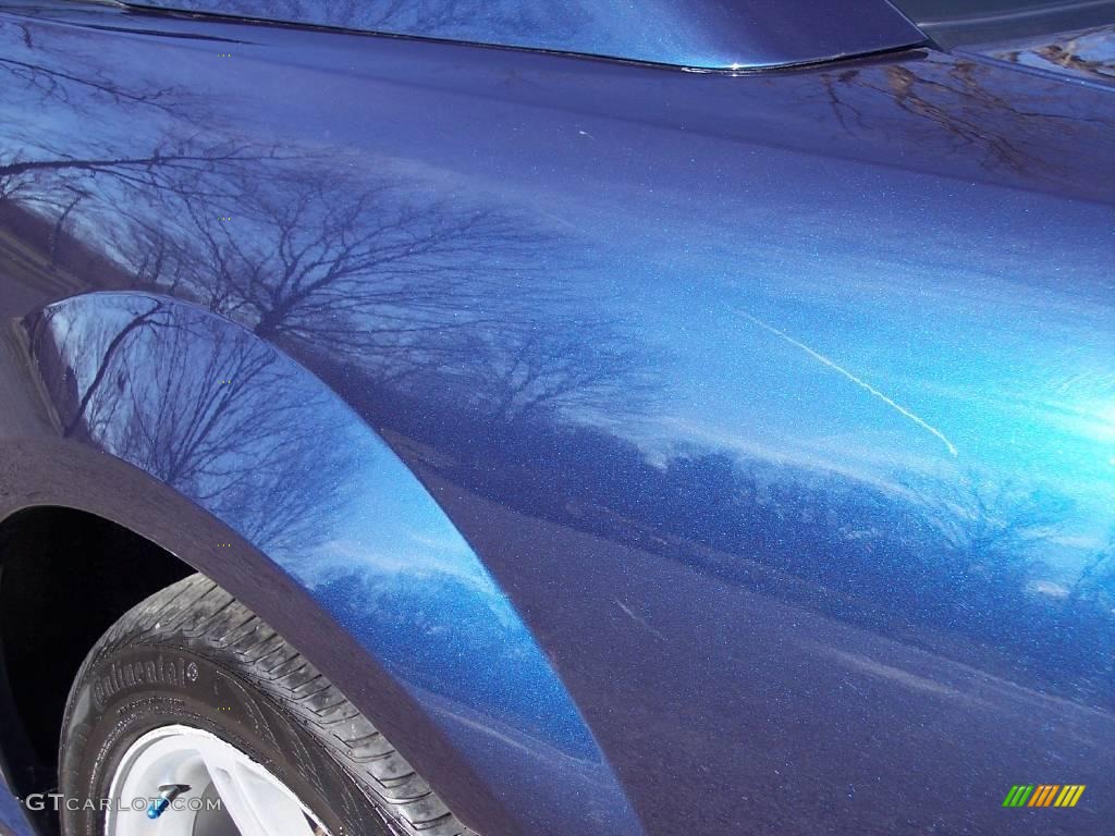 2002 Mustang GT Coupe - True Blue Metallic / Medium Graphite photo #35