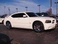 2009 Stone White Dodge Charger R/T  photo #2