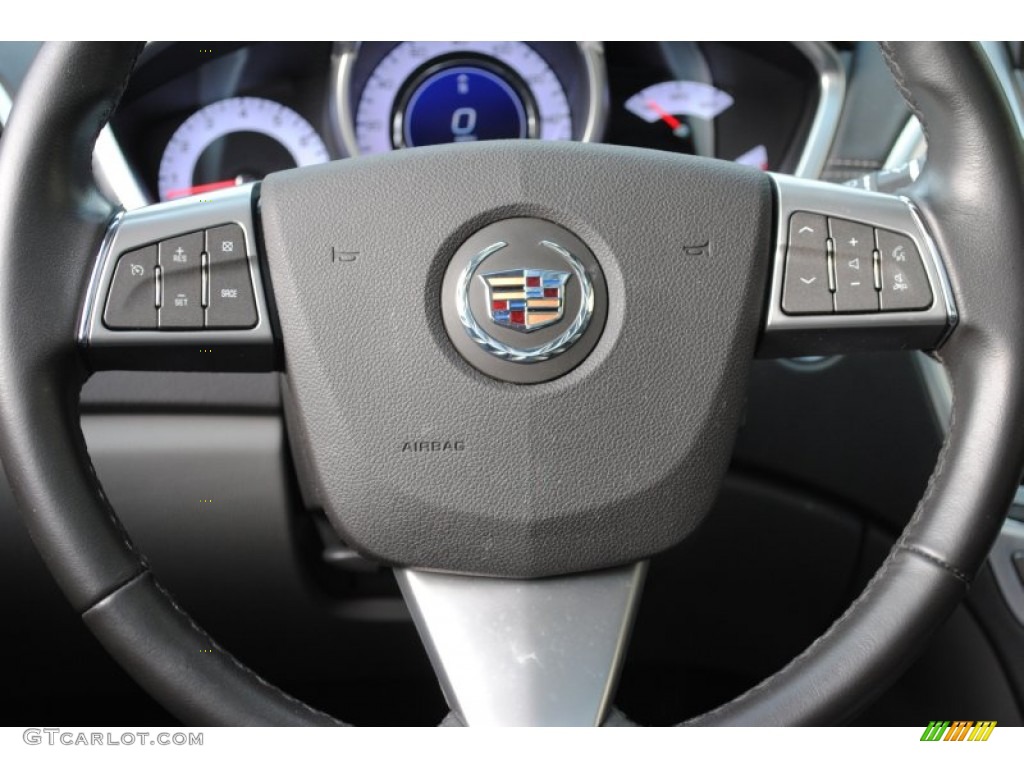 2010 SRX 4 V6 AWD - Caribbean Blue / Ebony/Titanium photo #26