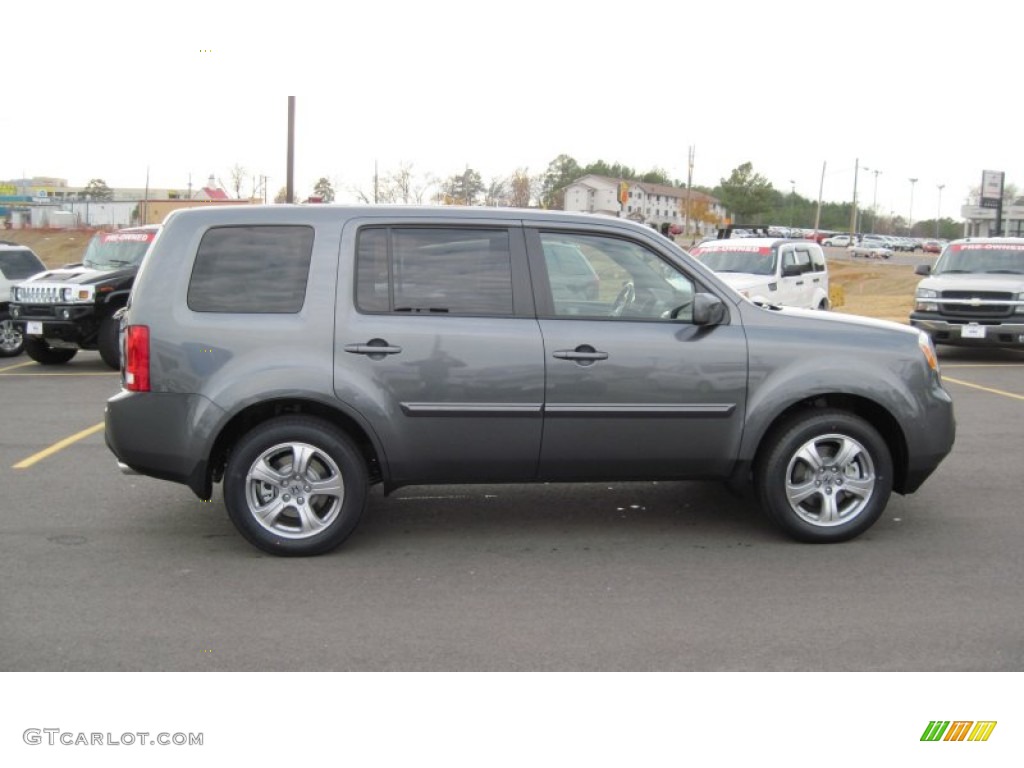 Polished Metal Metallic 2012 Honda Pilot EX-L Exterior Photo #59907290