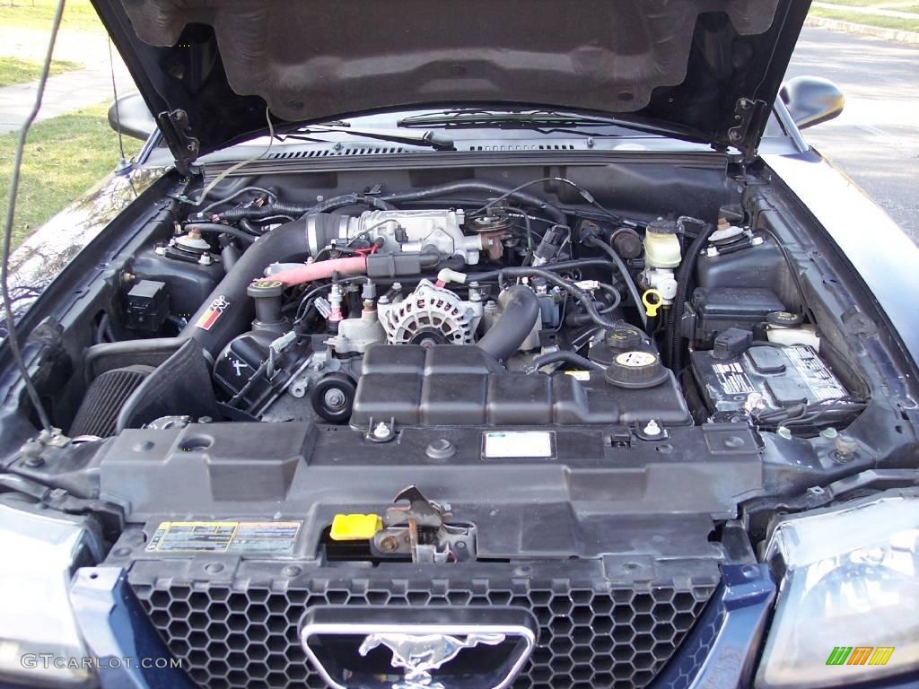 2002 Mustang GT Coupe - True Blue Metallic / Medium Graphite photo #54