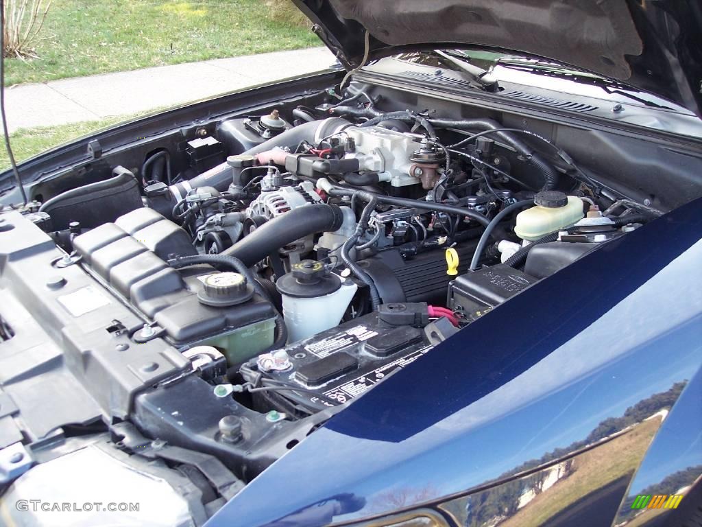 2002 Mustang GT Coupe - True Blue Metallic / Medium Graphite photo #55