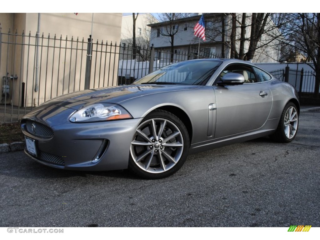 Lunar Grey Metallic 2010 Jaguar XK XKR Coupe Exterior Photo #59907623