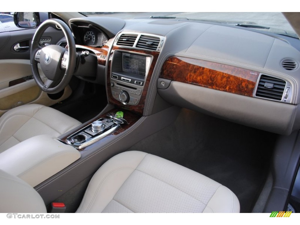 2010 Jaguar XK XKR Coupe Ivory Dashboard Photo #59907713