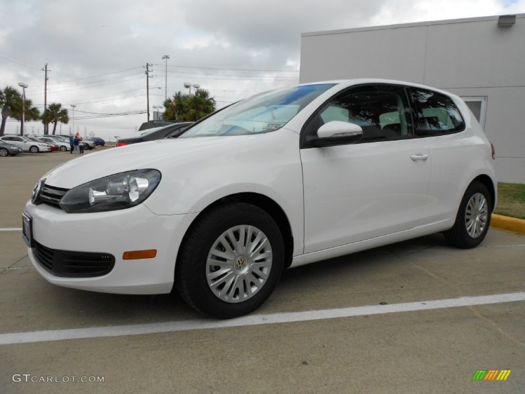 Candy White 2012 Volkswagen Golf 2 Door Exterior Photo #59908484