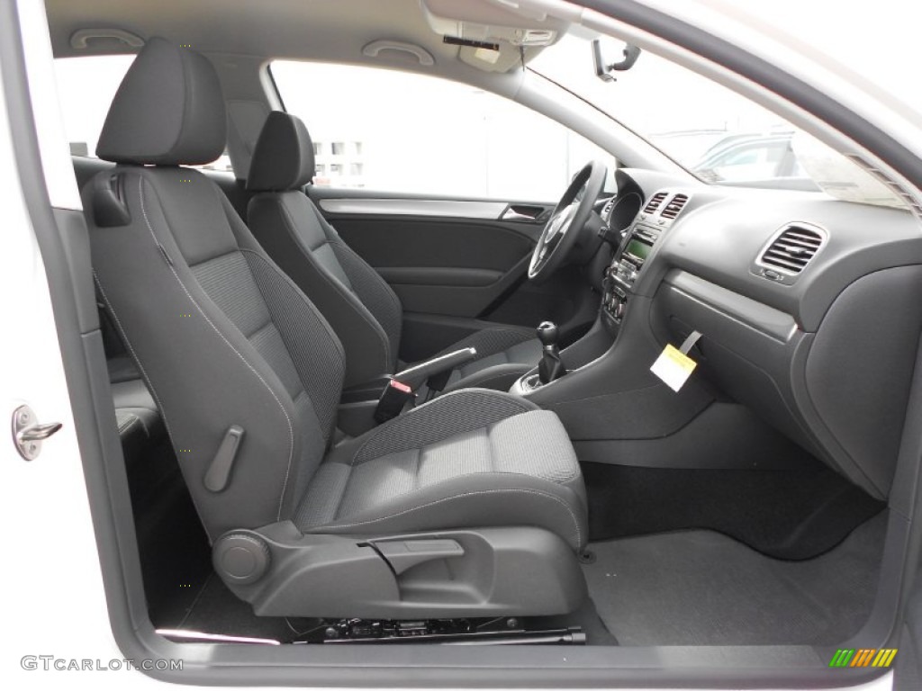 2012 Volkswagen Golf 2 Door Front Seat Photo #59908565