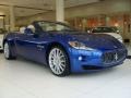 Blu Mediterraneo (Blue Metallic) 2012 Maserati GranTurismo Convertible GranCabrio