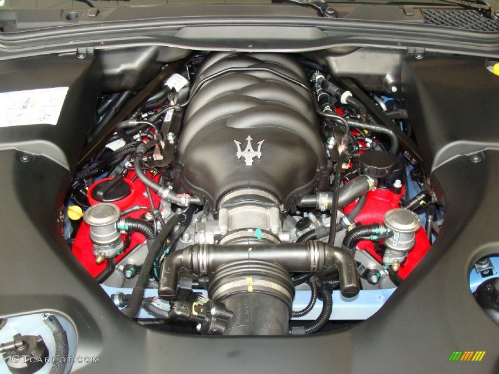 2012 Maserati GranTurismo Convertible GranCabrio 4.7 Liter DOHC 32-Valve VVT V8 Engine Photo #59908674