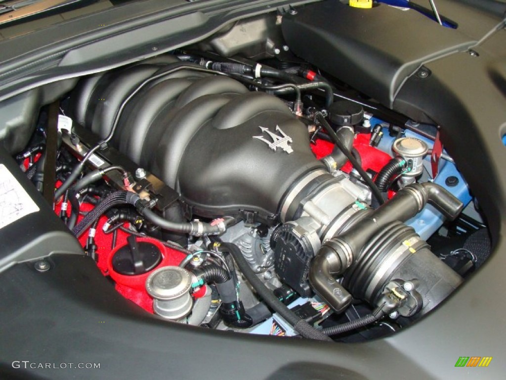 2012 Maserati GranTurismo Convertible GranCabrio 4.7 Liter DOHC 32-Valve VVT V8 Engine Photo #59908688