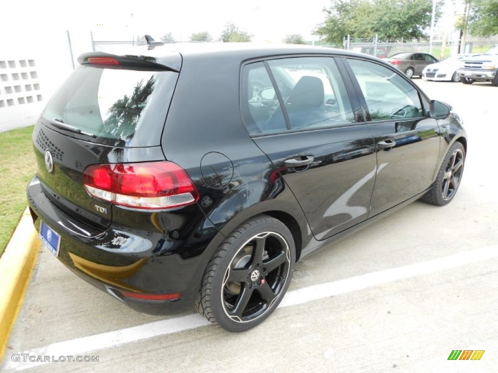 Black 2012 Volkswagen Golf 4 Door TDI Exterior Photo #59908717