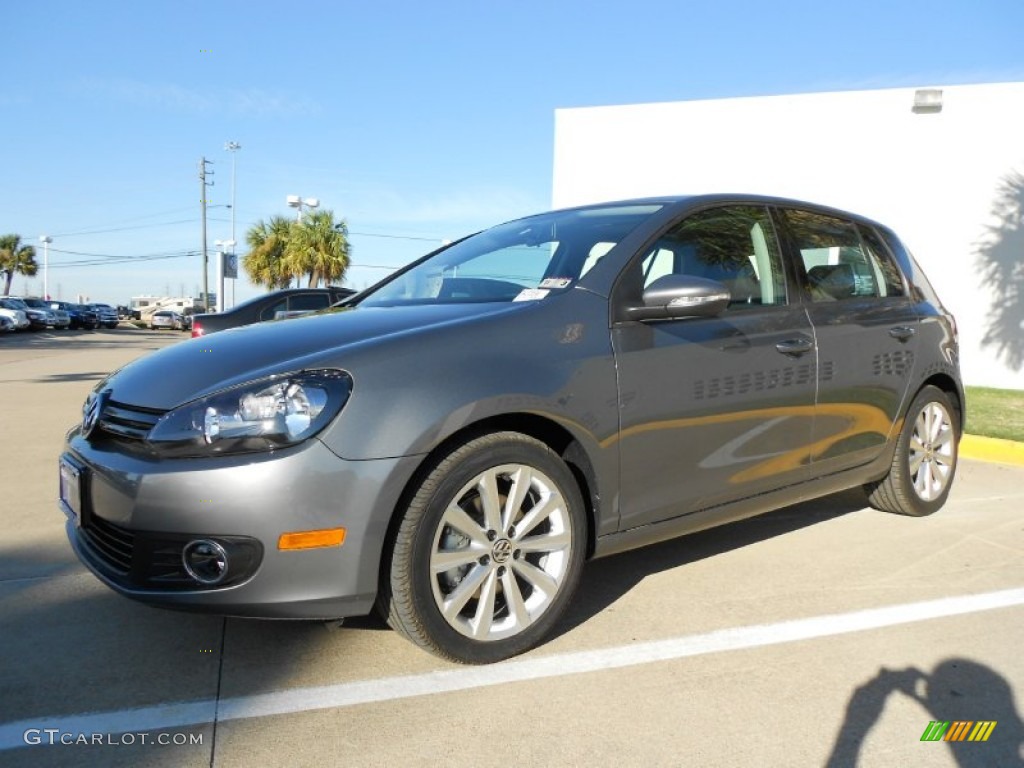 United Gray Metallic 2012 Volkswagen Golf 4 Door TDI Exterior Photo #59908862