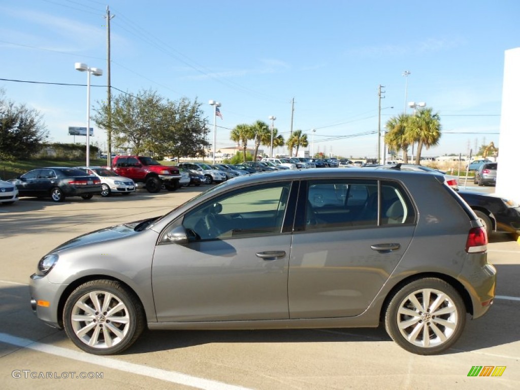 United Gray Metallic 2012 Volkswagen Golf 4 Door TDI Exterior Photo #59908868