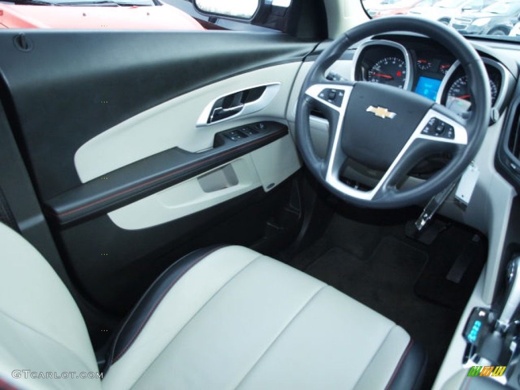 Light Titanium/Jet Black Interior 2011 Chevrolet Equinox LTZ Photo #59908916