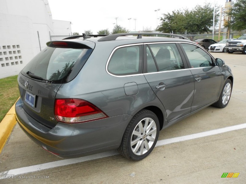 Platinum Gray Metallic 2012 Volkswagen Jetta TDI SportWagen Exterior Photo #59909135