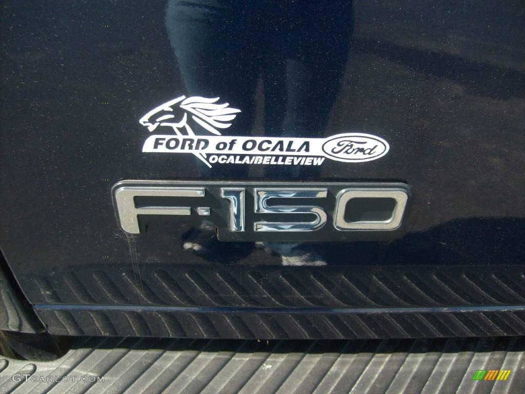 2003 F150 XL Regular Cab - True Blue Metallic / Medium Graphite Grey photo #10