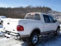 2003 Oxford White Ford F150 Lariat FX4 Off Road SuperCrew 4x4  photo #7