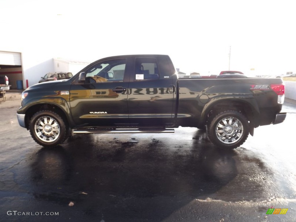 2012 Tundra TSS Double Cab 4x4 - Spruce Green Mica / Sand Beige photo #4