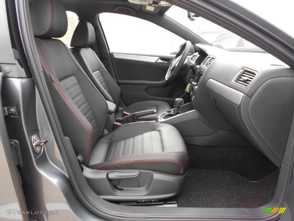 Titan Black Interior 2012 Volkswagen Jetta GLI Autobahn Photo #59911262