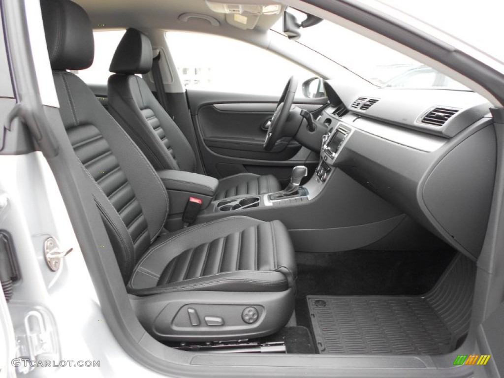Black Interior 2012 Volkswagen CC Sport Photo #59911889