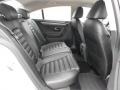 2012 Volkswagen CC Black Interior Rear Seat Photo