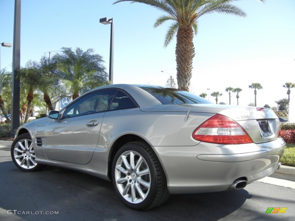 Pewter Metallic 2007 Mercedes-Benz SL 550 Roadster Exterior Photo #59912588