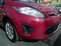 2011 Bright Magenta Metallic Ford Fiesta SE Hatchback  photo #2