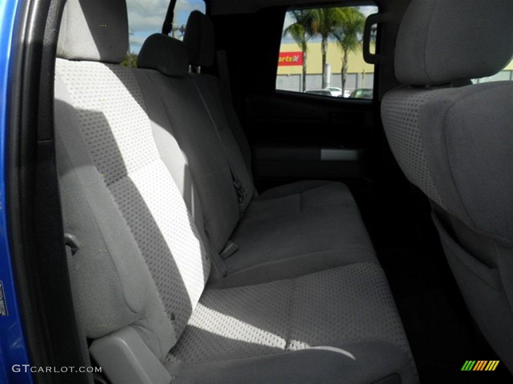 2008 Tundra SR5 Double Cab - Blue Streak Metallic / Graphite Gray photo #16