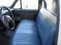 1990 Ford F350 Blue Interior Interior Photo