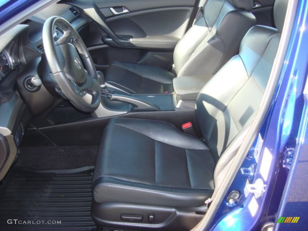 2010 TSX Sedan - Vortex Blue Pearl / Taupe photo #10