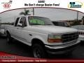 1993 Oxford White Ford F150 XLT Extended Cab 4x4  photo #1