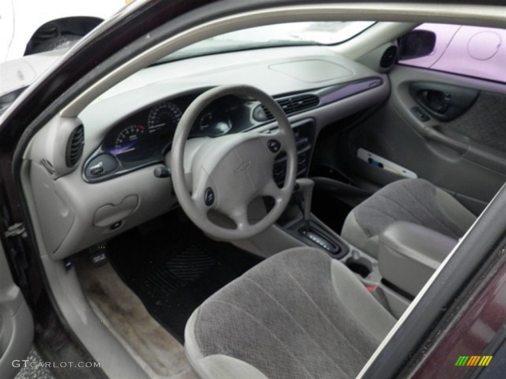 2000 Malibu Sedan - Dark Cherry Metallic / Gray photo #4