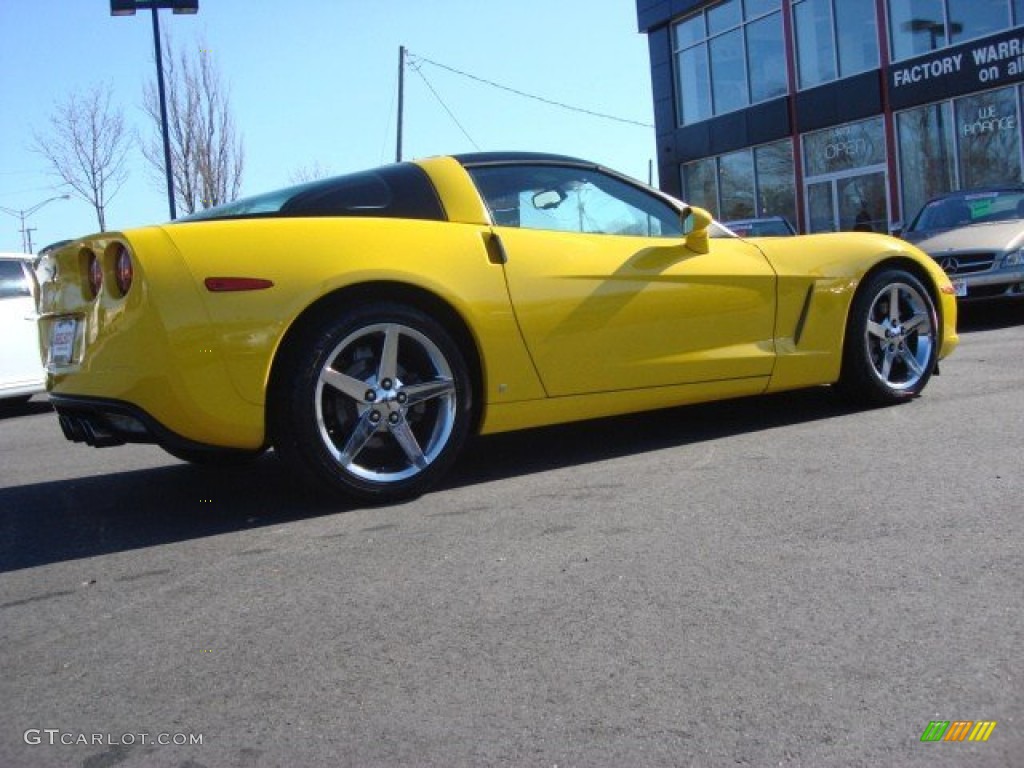 2006 Corvette Coupe - Velocity Yellow / Ebony Black photo #5