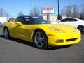 2006 Velocity Yellow Chevrolet Corvette Coupe  photo #7