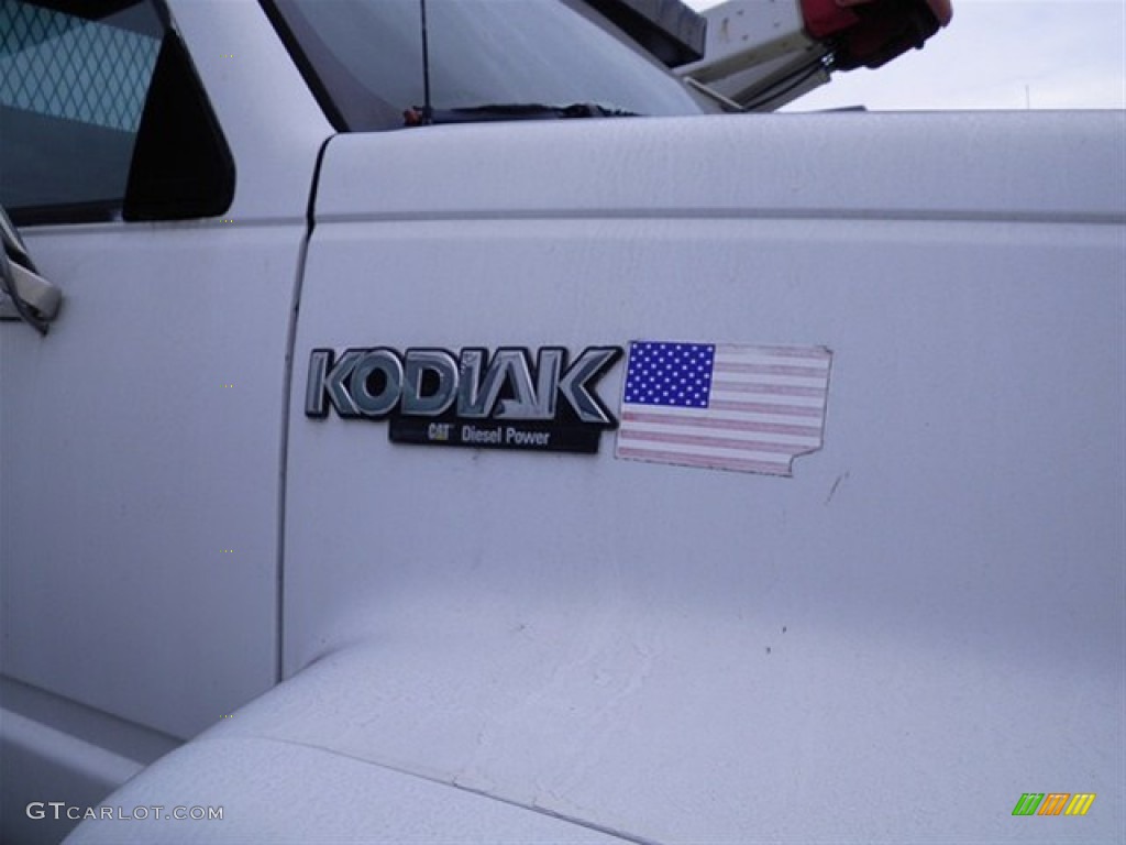 1994 C Series Kodiak Regular Cab Dump Truck - Summit White / Pewter photo #12