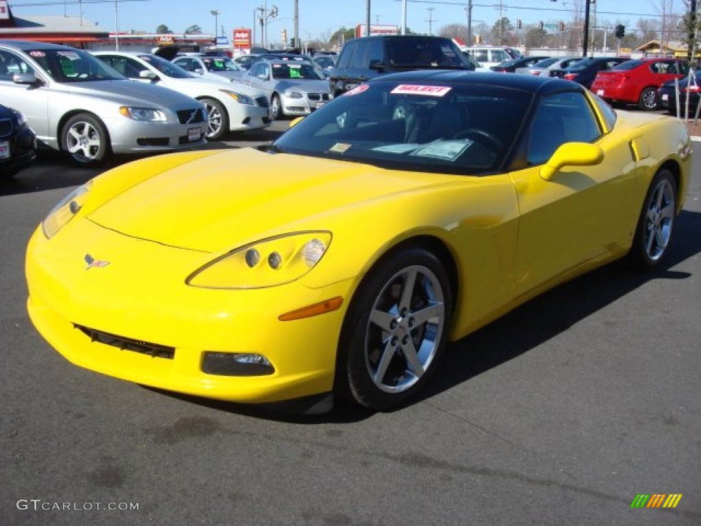 Velocity Yellow 2006 Chevrolet Corvette Coupe Exterior Photo #59915516