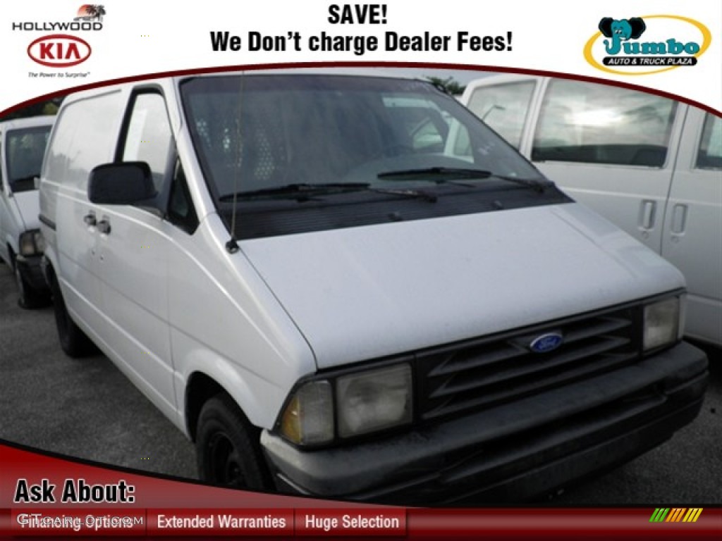 Oxford White Ford Aerostar